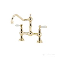 Shaws by Perrin & Rowe Hambleton Kitchen Mixer - Gold AUSH.4751IGWPC