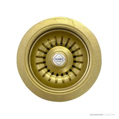 Shaws of Darwen 90mm Basket Strainer - Raw Brass FT2900052
