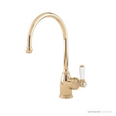 Shaws by Perrin & Rowe Yarrow Kitchen Mixer - Polished Brass AUSH.4341BRWPC