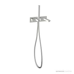 Sussex Suba Bath Mixer System Lh With Hand Shower 160mm BBMS160LH