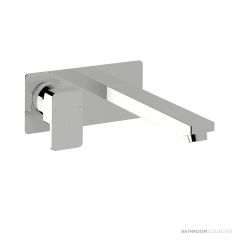 Sussex Suba Lever Wall Bath Mixer Outlet System Lh 210mm Outlet BLMOS210LH
