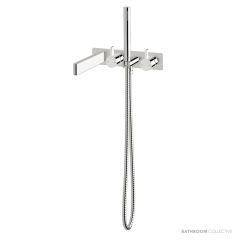 Sussex Calibre Bath Mixer System With Hand Shower 200mm Rh CBMS200RH