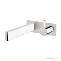 Sussex Calibre Wall Basin Mixer Outlet System 200mm Rh CWBMS200RH