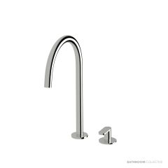 Sussex Duet Basin Sink Hob Mixer Set High DBSHMSH