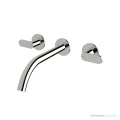 Sussex Duet Wall Basin Set 200mm DWBS200