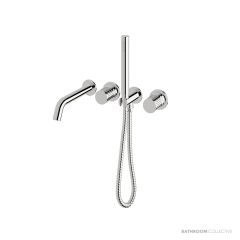 Sussex Circa Vertex Bath Mixer System With Handshower 200mm RBMS200RH-V