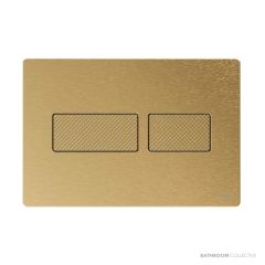 TECE Solid Flush Button, Brushed Brass 9.240.436