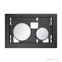 TECE Loop Glass Flush Button Only, Matte Chrome 9.240.665