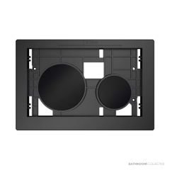 TECE Loop Glass Flush Button Only, Gloss Black 9.240.667