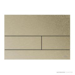 TECE Square Metal II Flush Button, PVD Brushed Nickel 9.240.843