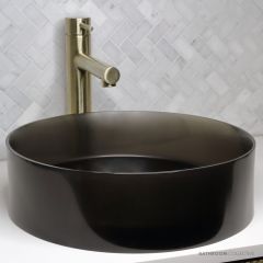 Basin Lab Liquid Coliseum 360mm Oxyform Basin Black Pearl LIQCO360BPL