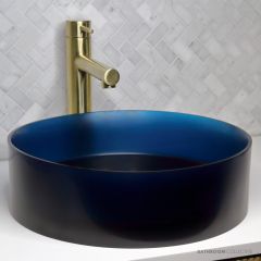 Basin Lab Liquid Coliseum 400mm Oxyform Basin Sapphire LIQCO400SAP