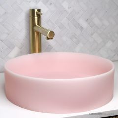 Basin Lab Powder Coliseum 280mm Oxyform Basin Soft Pink POWCO280SPI