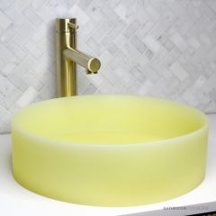 Basin Lab Powder Coliseum 330mm Oxyform Basin Lemon POWCO330LEM