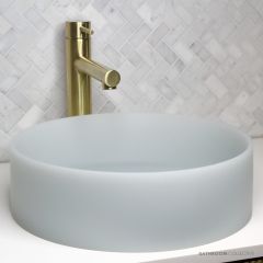 Basin Lab Powder Coliseum 360mm Oxyform Basin Smokey Blue POWCO360SBL