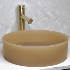 Basin Lab Powder Coliseum 360mm Oxyform Basin Toffee POWCO360TOF