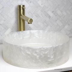 Basin Lab Pearl Coliseum 280mm Oxyform Basin Antique PRLCO280ANT