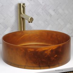 Basin Lab Pearl Coliseum 330mm Oxyform Basin Copper PRLCO330COP