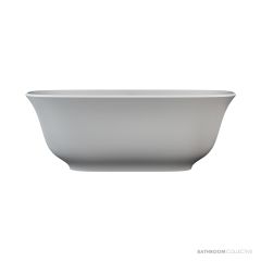 Victoria & Albert Amiata 1650mm Stone Freestanding Bath, Matt White AMTM-N-SM-NO