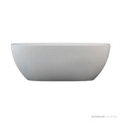 Victoria & Albert Barcelona 1500mm Stone Freestanding Bath, Matt White BA1M-N-SM-NO