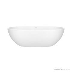 Victoria & Albert Barcelona 1700mm Stone Freestanding Bath, Gloss White BA2-N-SW-NO