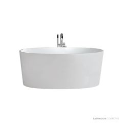 Victoria & Albert Ios 1511mm Stone Freestanding Bath, Matt White IOSM-N-SM-NO