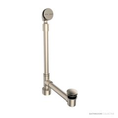 Victoria & Albert Kit 50 Bath Waste with Overflow, Brushed Nickel K-50-BN