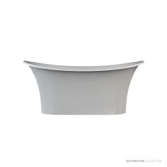 Victoria & Albert Toulouse 1500mm Stone Freestanding Bath, Matt White TO1M-N-SM-NO