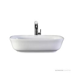 Victoria & Albert Amiata 60 Stone Basin 600 x 413 x 157mm, Matt White VB-AMT60M-SM-NO