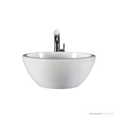 Victoria & Albert Maru 42 Stone Basin 423 x 423 x 178mm, Gloss White VB-MAU-42-NO