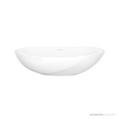 Victoria & Albert Seros 55 Stone Basin 549 x 300 x 140mm, Gloss White VB-SER-55-IO