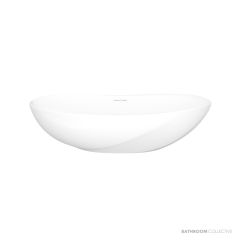 Victoria & Albert Seros 55 Stone Basin 549 x 300 x 140mm, Matt White VB-SER55M-SM-IO