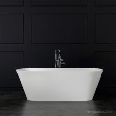 Victoria & Albert Vetralla 1650mm Stone Freestanding Bath, Matt White VE2M-N-SM-NO