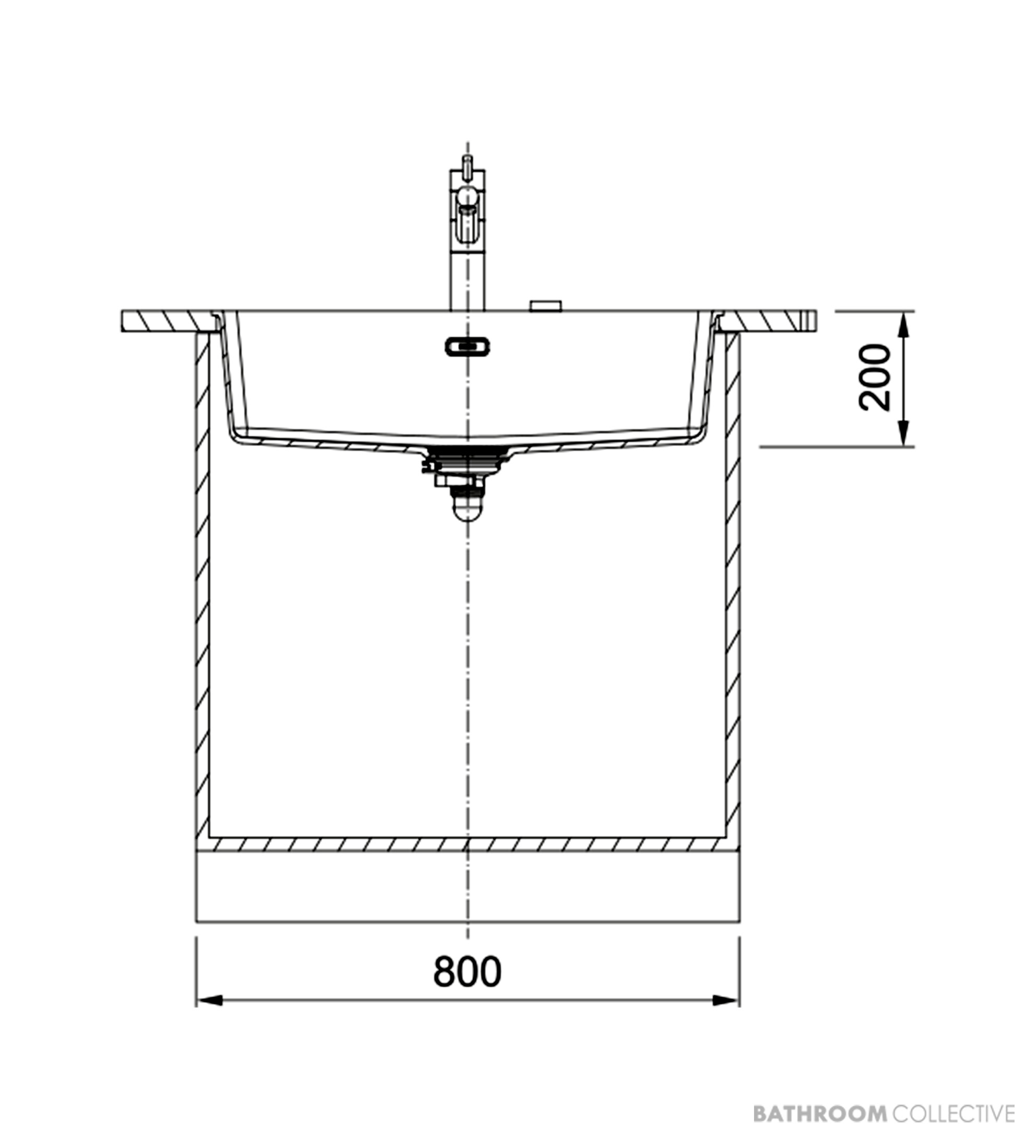 Franke Maris Undermount Single Bowl Sink 753mm, DT651, Polar White MRG110-72PW-FPC