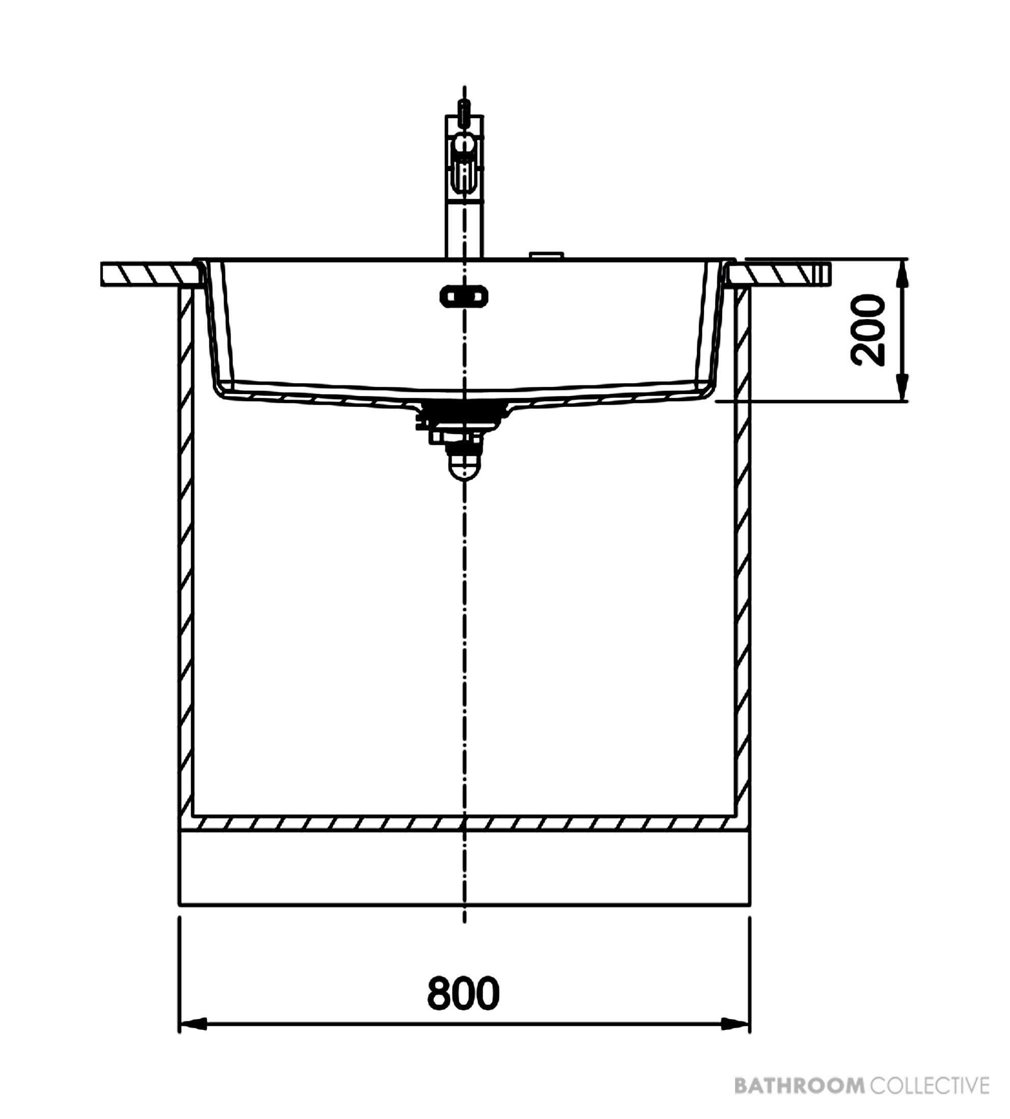 Franke Maris Topmount Single Bowl Sink 760mm, Onyx MRG610-72B - ON