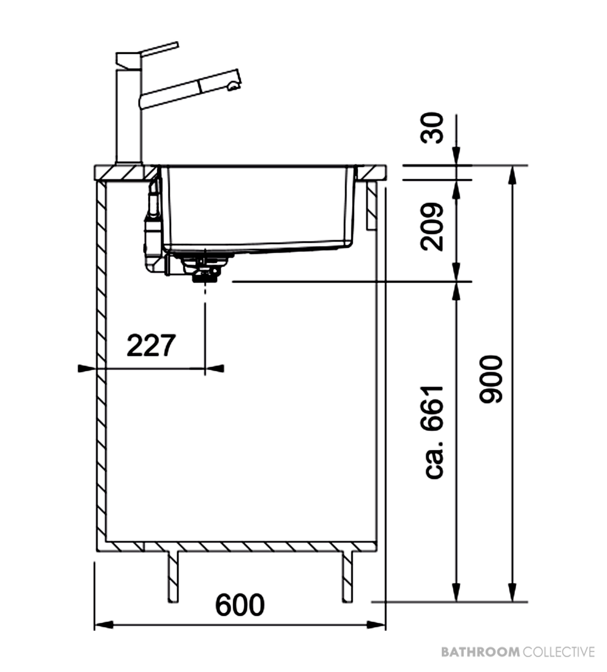 Franke Maris Top, Flush & Under Mount 1 & 1/2 Double Bowl Sink 591mm, SBR, HOF, WWK, Stainless MRX260-34/19 SBR