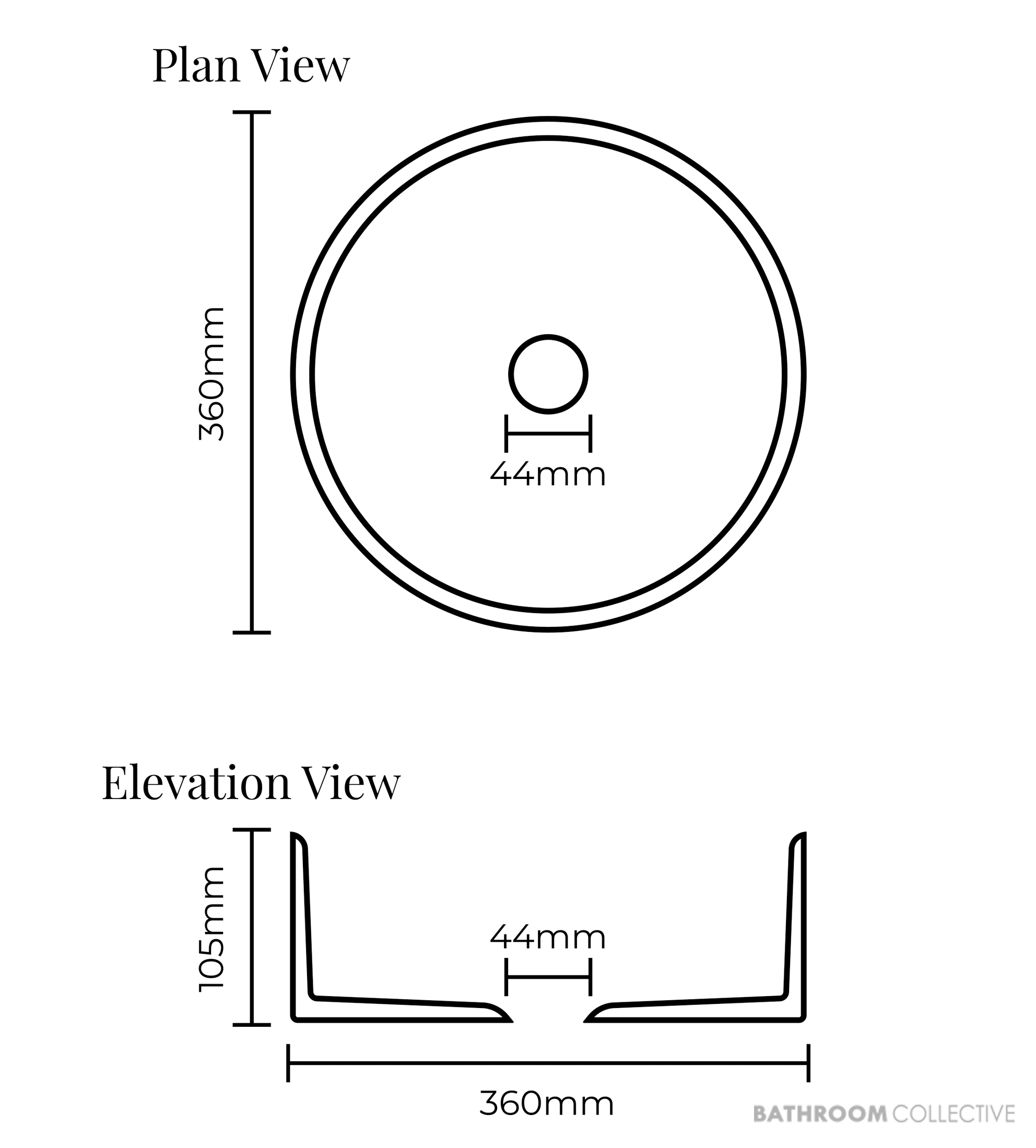 Basin Lab Powder Coliseum 360mm Oxyform Basin Melon