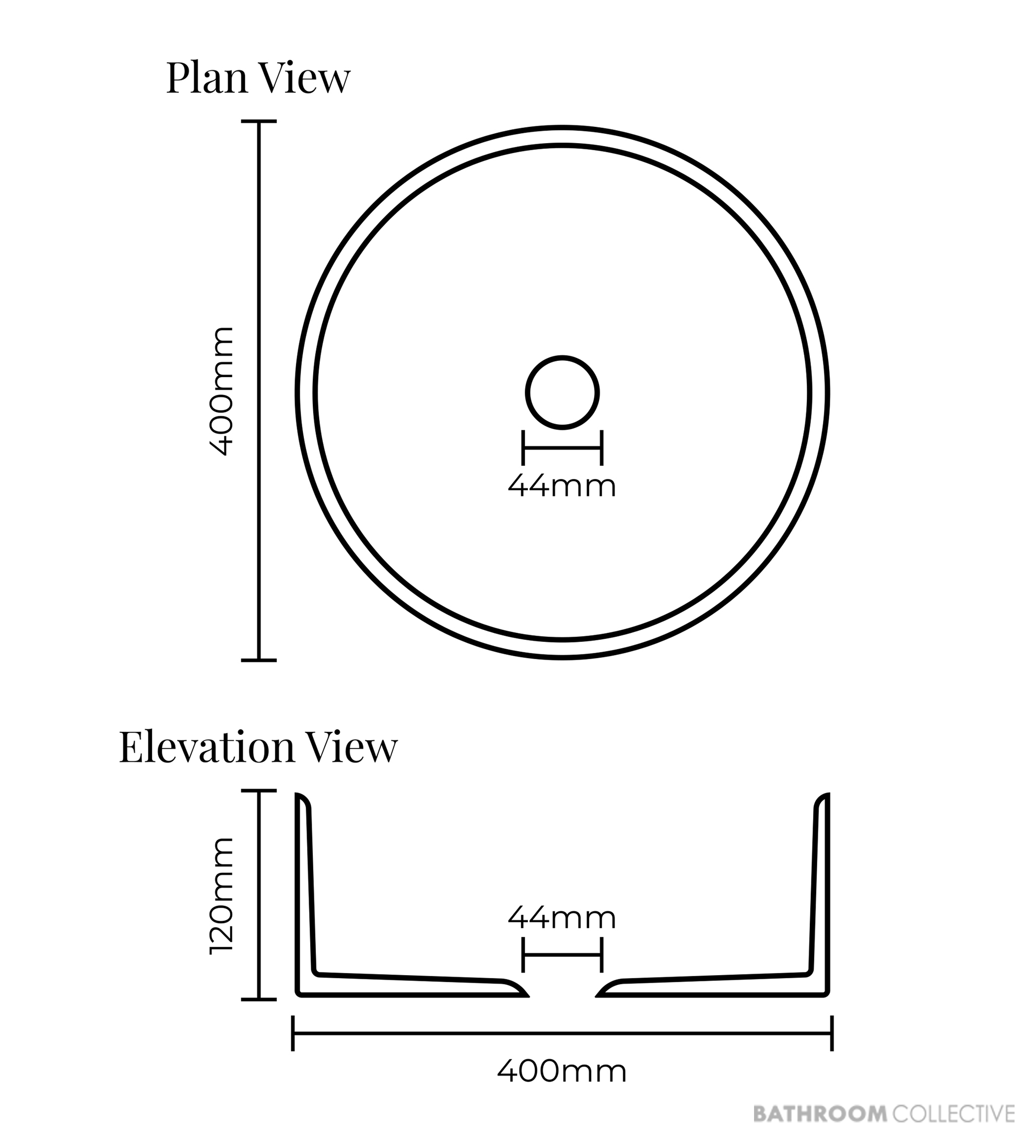 Basin Lab Powder Coliseum 400mm Oxyform Basin Dapple