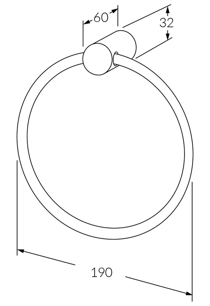 Sussex Vd Guest Towel Ring